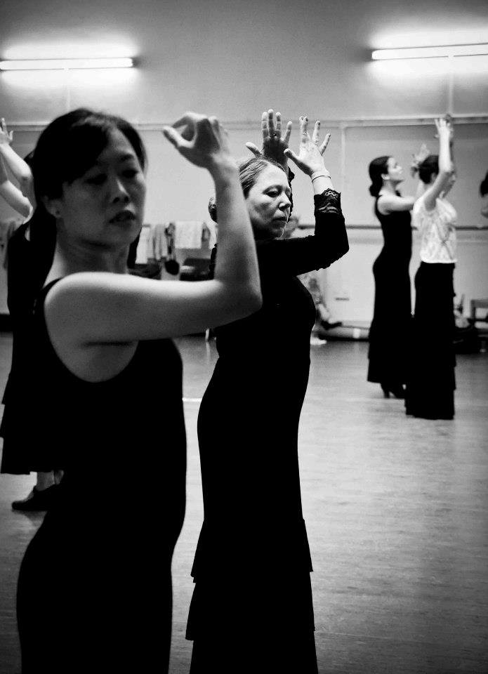 Flamenco classes at La Escuela de Baile - London UK